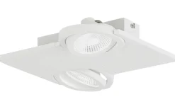 Eglo Brea Takspotlight 28cm LED 3000K 2x5W Vit* Takspot Med 2 Lampor