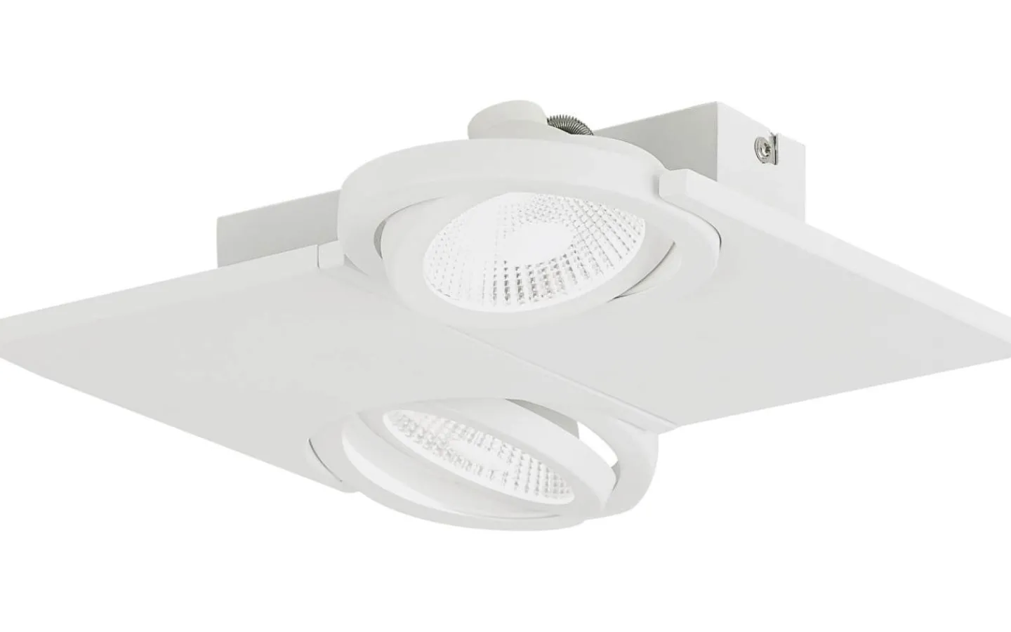 Eglo Brea Takspotlight 28cm LED 3000K 2x5W Vit* Takspot Med 2 Lampor