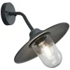 Trio Lighting Brenta Vägglampa E27 antracit IP44* Vägglampor Utomhus