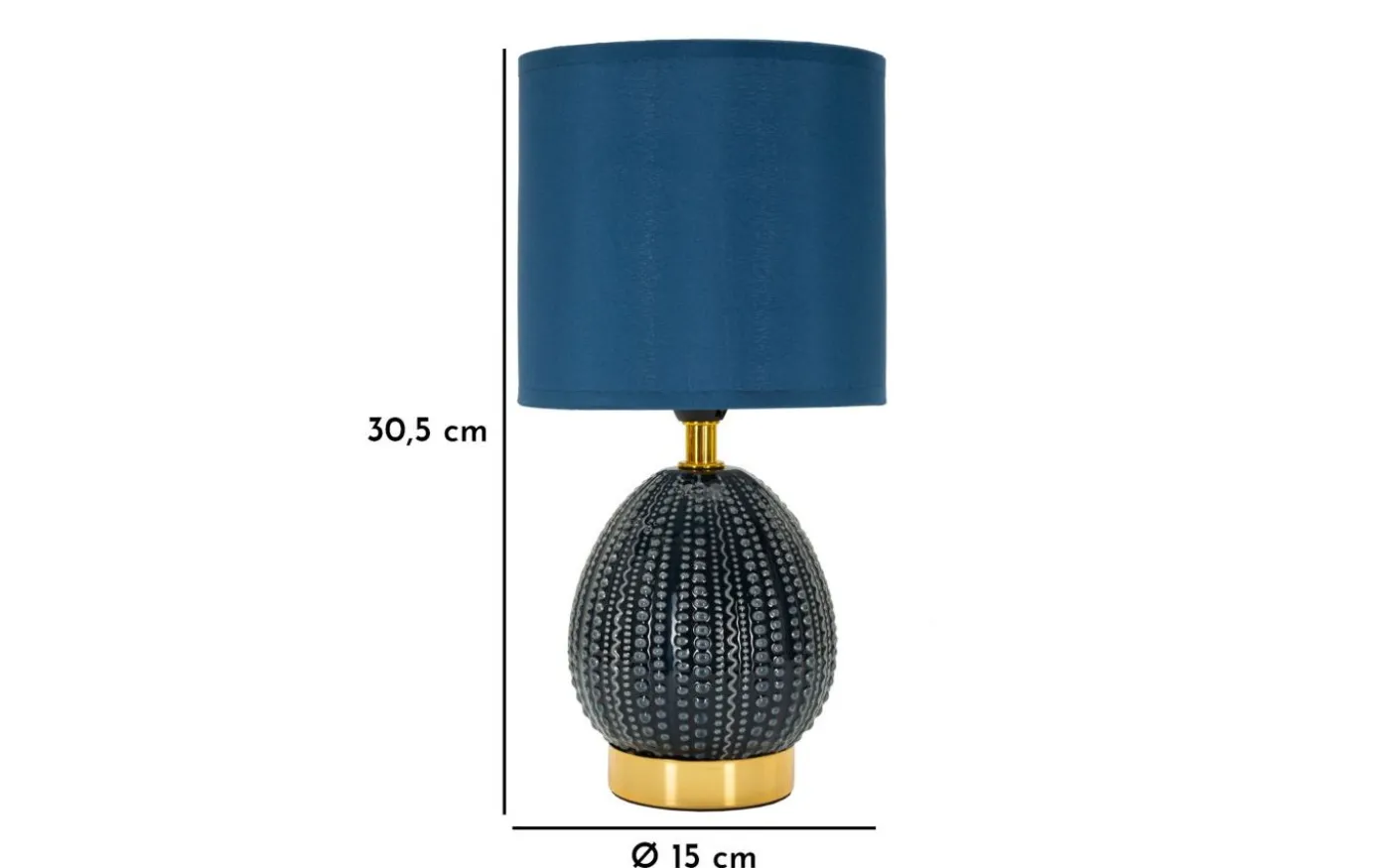 Brezza Bordslampa 30,5cm Blå