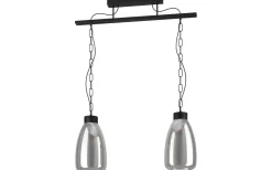 Avlånga Taklampor<Eglo Brickfield Taklampa 77cm 2L Svart/Grå