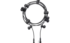 PR Home Bright Light Ljusslinga ADD-ON 4,9m utan ljuskällor Svart IP44* Partyslingor Utomhus 230V|Partyslingor Utomhus 230V