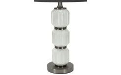 Mauro Ferretti Brighty Bordslampa 57cm Vit/Grå* Bordslampor