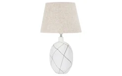 Mauro Ferretti Brillante Bordslampa 60cm Vit/Beige* Bordslampor