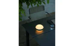 Bring To-Go Uppladdningsbar Lampa 12cm Vit/Grön IP54