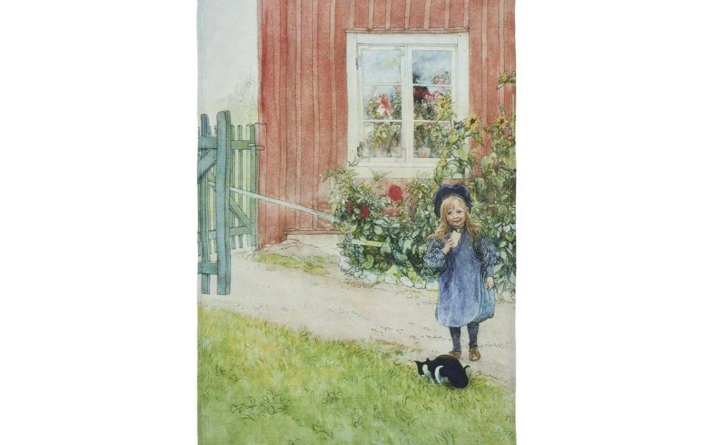 Svanefors Brita Kökshandduk Grön 50x70cm* Kökshanddukar