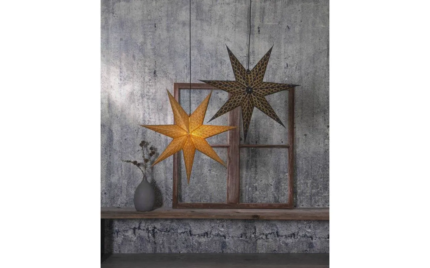 Star Trading Brodie Julstjärna 60cm Svart* Visa Alla Julstjärnor|Julstjärnor Utan Sladd