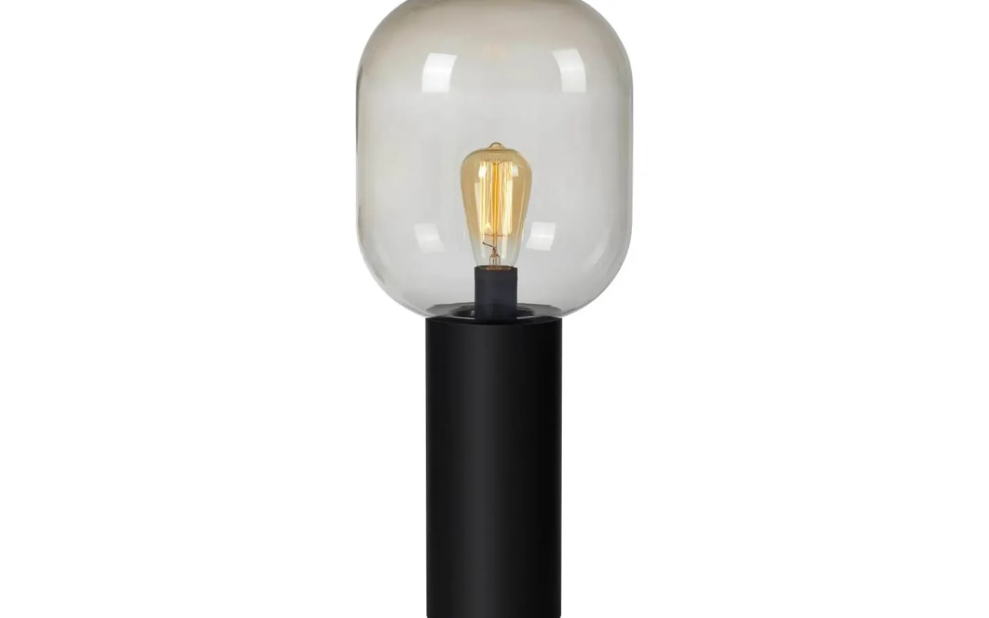 Markslojd Brooklyn Bordslampa 56cm Svart/Rök* Vardagsrum|Sovrum