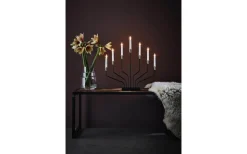 Brosa XL Adventsljusstake 55cm Svart/Mässing