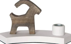 Julpynt Inomhus<Star Trading Bruse Ljusstake Brun