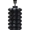 Bubbels Lampfot 38cm Black Marble
