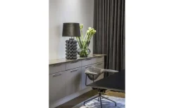 Vardagsrum|Sovrum<Hallbergs Bubbels Lampfot 49cm Blue Stone