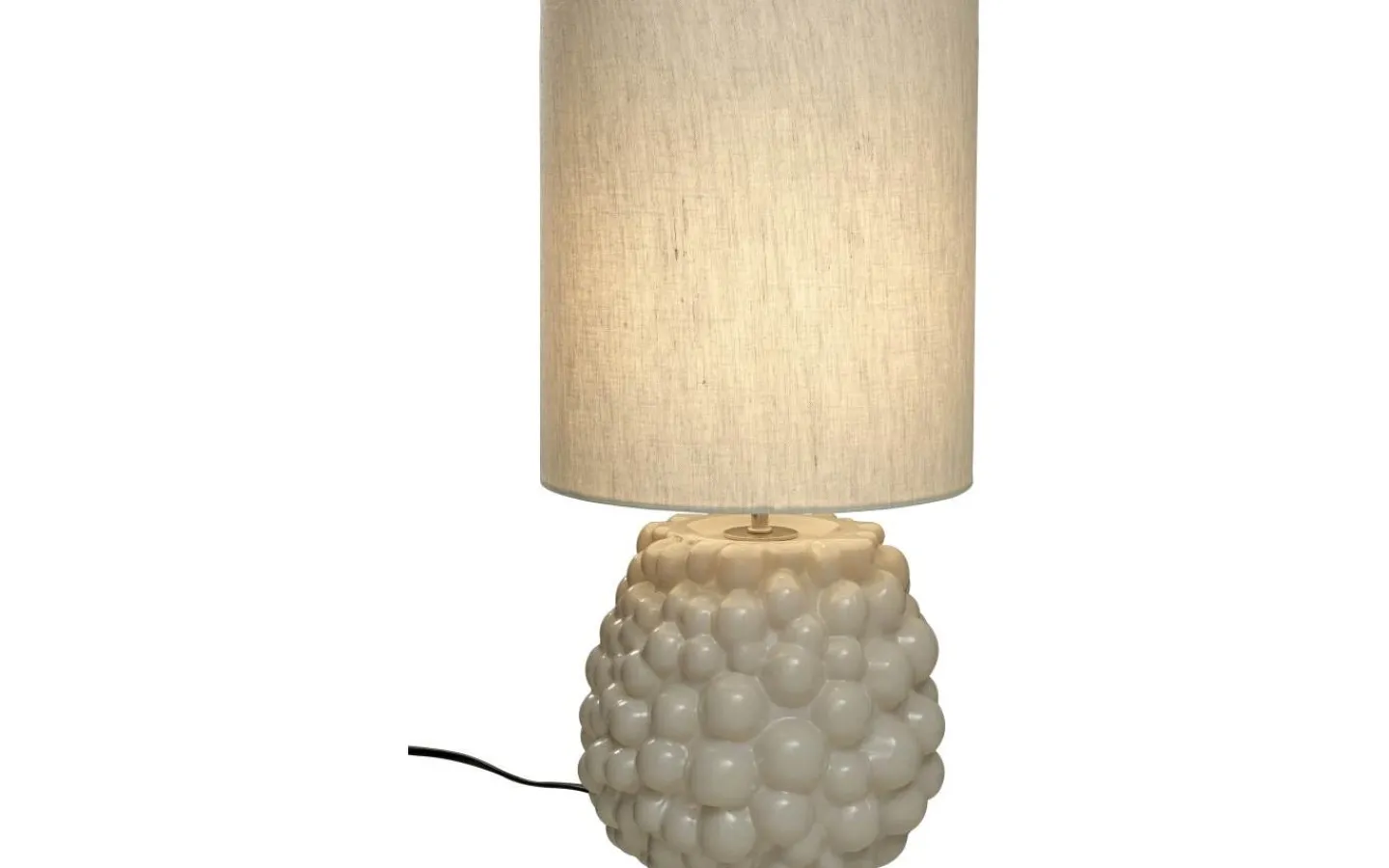Aneta Bubbles Bordslampa 49cm Naturvit* Bordslampor