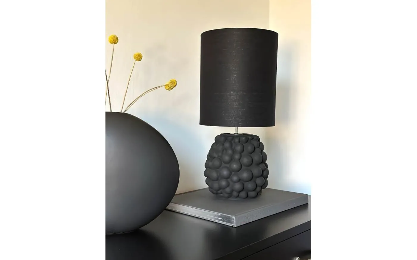 Bubbles Bordslampa 49cm Svart