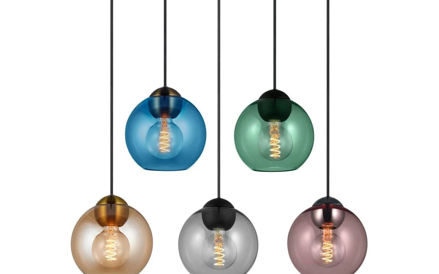 Fönsterlampor<Halo Design Bubbles Fönsterlampa Ø18cm Amber