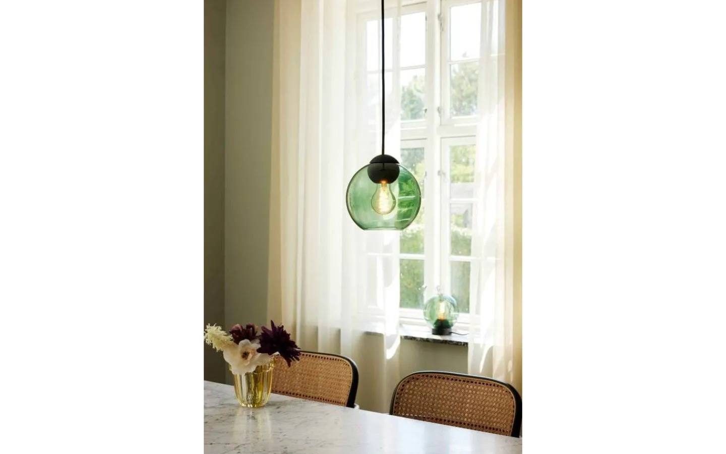 Fönsterlampor<Halo Design Bubbles Fönsterlampa Ø18cm Grön