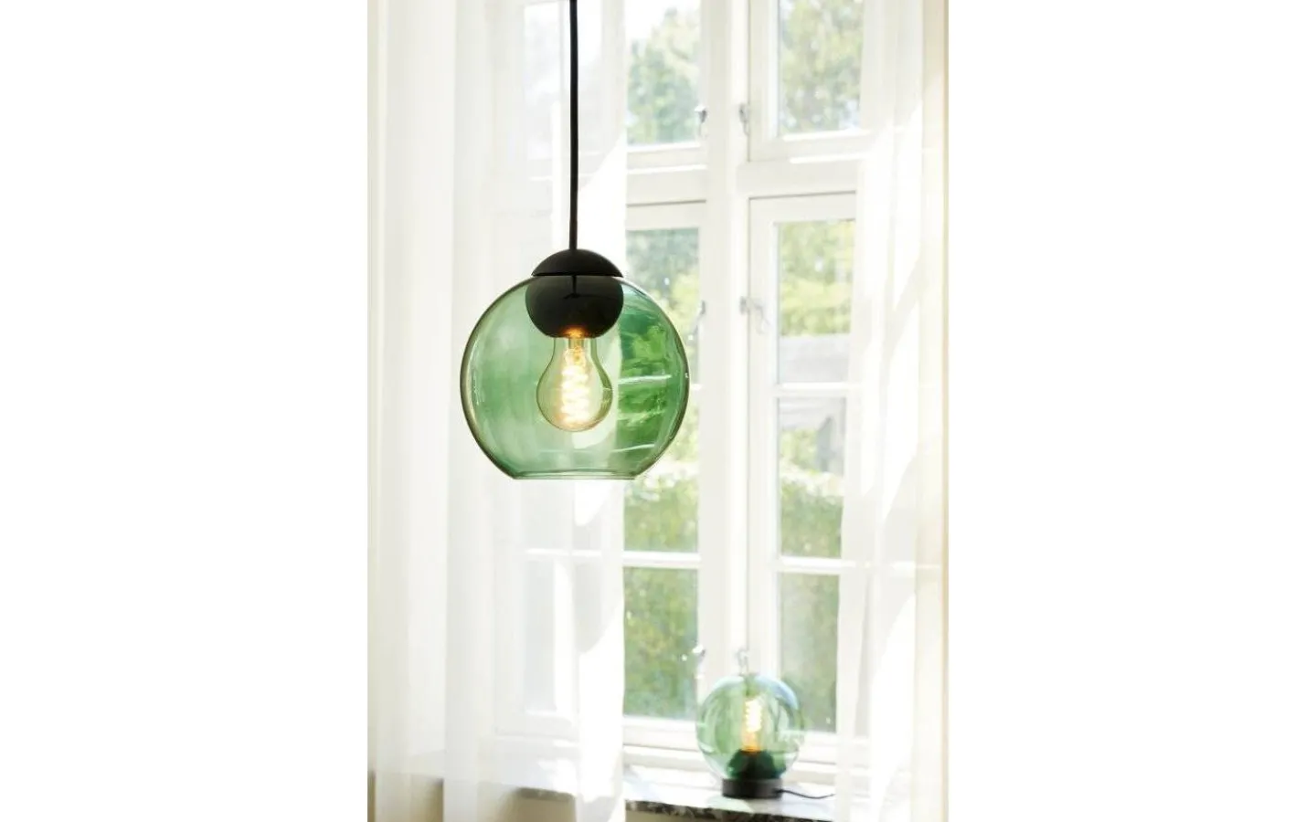 Fönsterlampor<Halo Design Bubbles Fönsterlampa Ø18cm Grön
