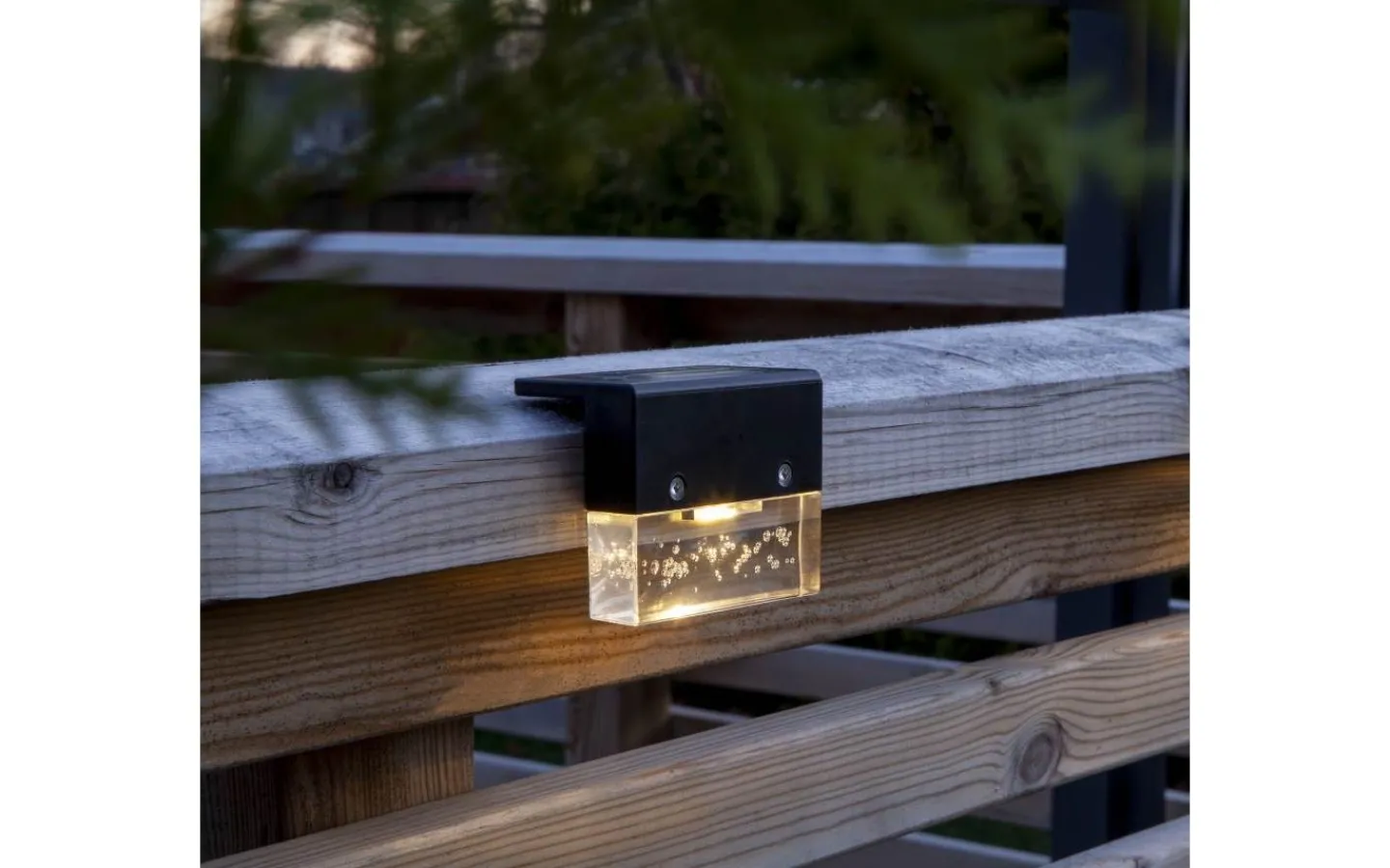 Star Trading Bubbly Fence Solcellsdriven Vägglampa 4-Pack Svart* Solcellslampor Vägg|Visa Alla Solcellslampor