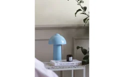 Buddy Portabel Bordslampa 25cm Ljusblå IP44