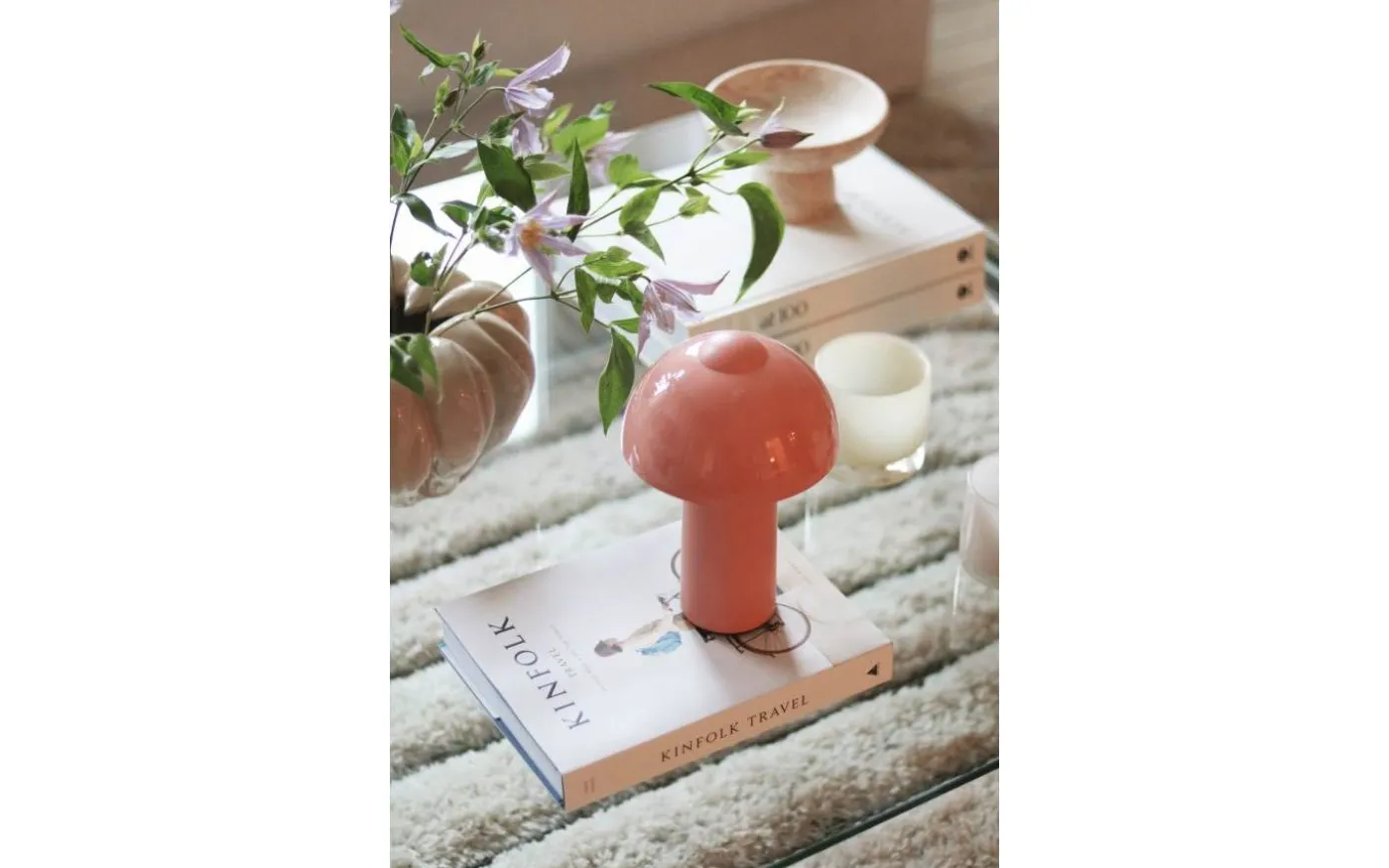 Buddy Portabel Bordslampa 25cm Blush IP44