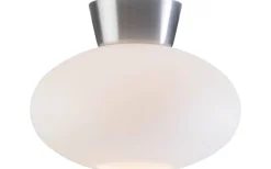 Belid Bullo Plafond 27cm Aluminium/Opal* Badrum|Hall & Trappa