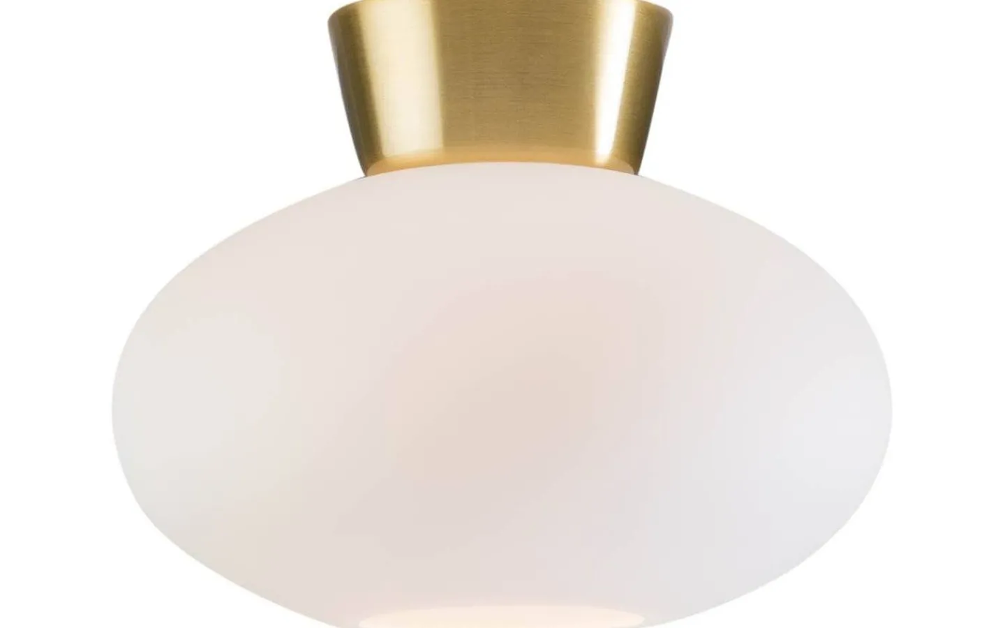 Belid Bullo Plafond 27cm Mässing/Opal* Badrum|Hall & Trappa