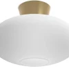 Belid Bullo XL Plafond 38cm Mässing/Opal* Badrum|Hall & Trappa