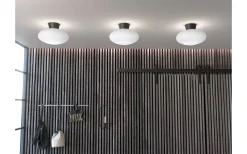 Bullo XL Plafond 38cm Svart/Opal