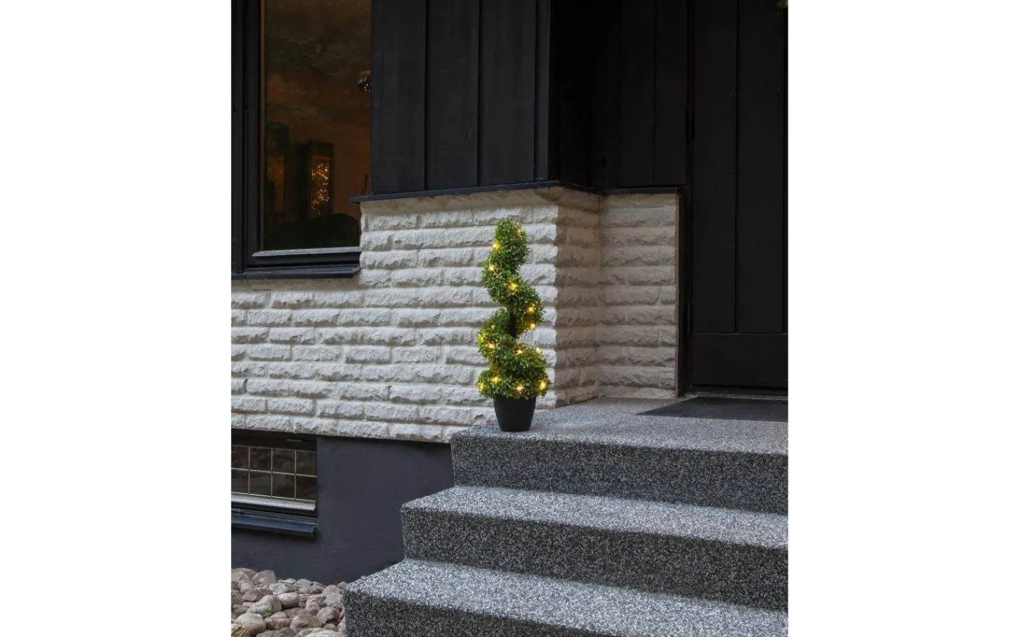 Star Trading Buxbom Dekorationsträd 65cm Grön IP44* Dekorationsträd