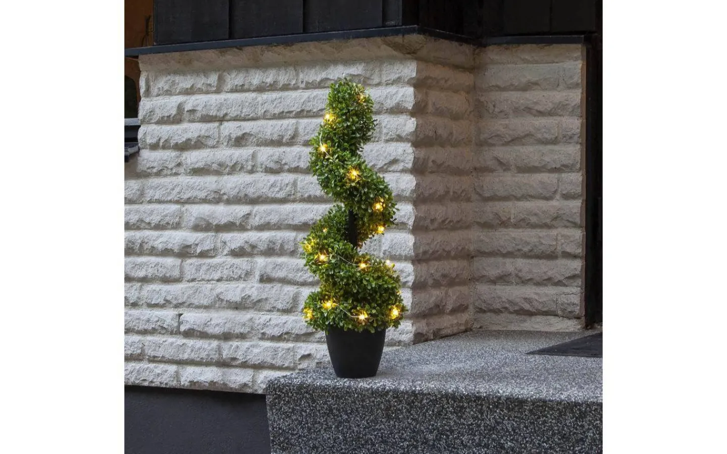 Star Trading Buxbom Dekorationsträd 65cm Grön IP44* Dekorationsträd