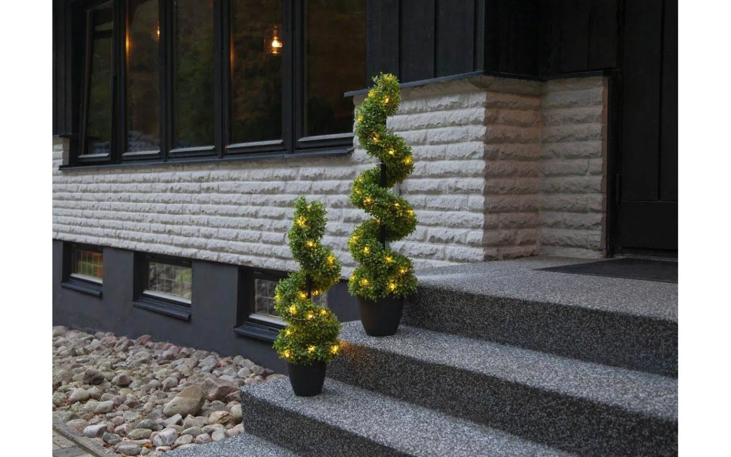 Star Trading Buxbom Dekorationsträd 65cm Grön IP44* Dekorationsträd