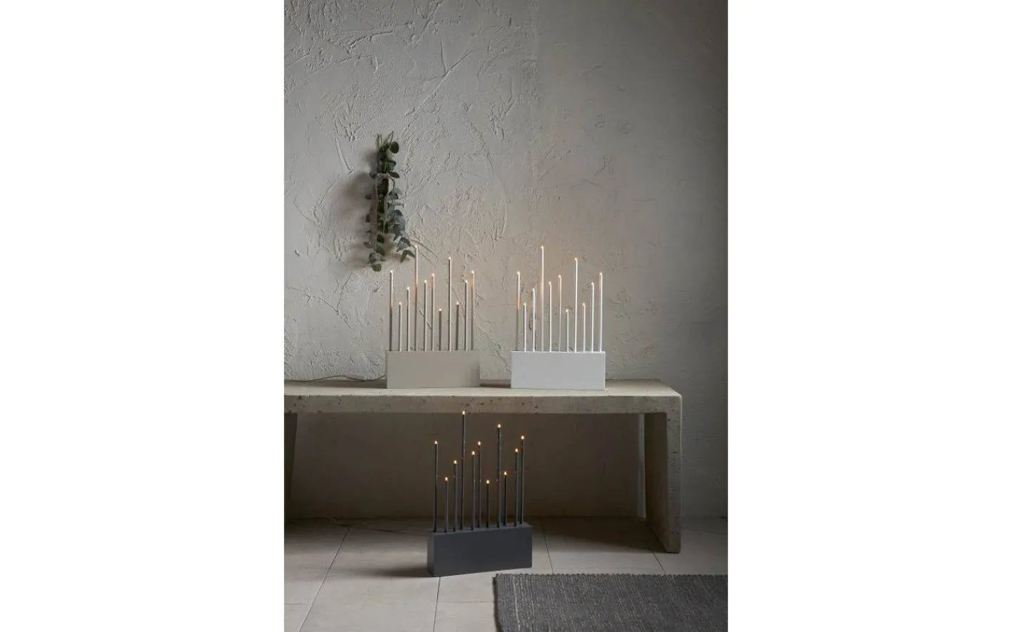 Star Trading Buzz Adventsljusstake 43cm Grafit* Visa Alla Adventsljusstakar|Adventsljusstakar 31-60 Cm