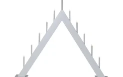 Buzz Adventsljusstake 50cm Vit