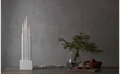 Star Trading Buzz Adventsljusstake 65,5cm Vit* Visa Alla Adventsljusstakar|Adventsljusstakar 61-120 Cm