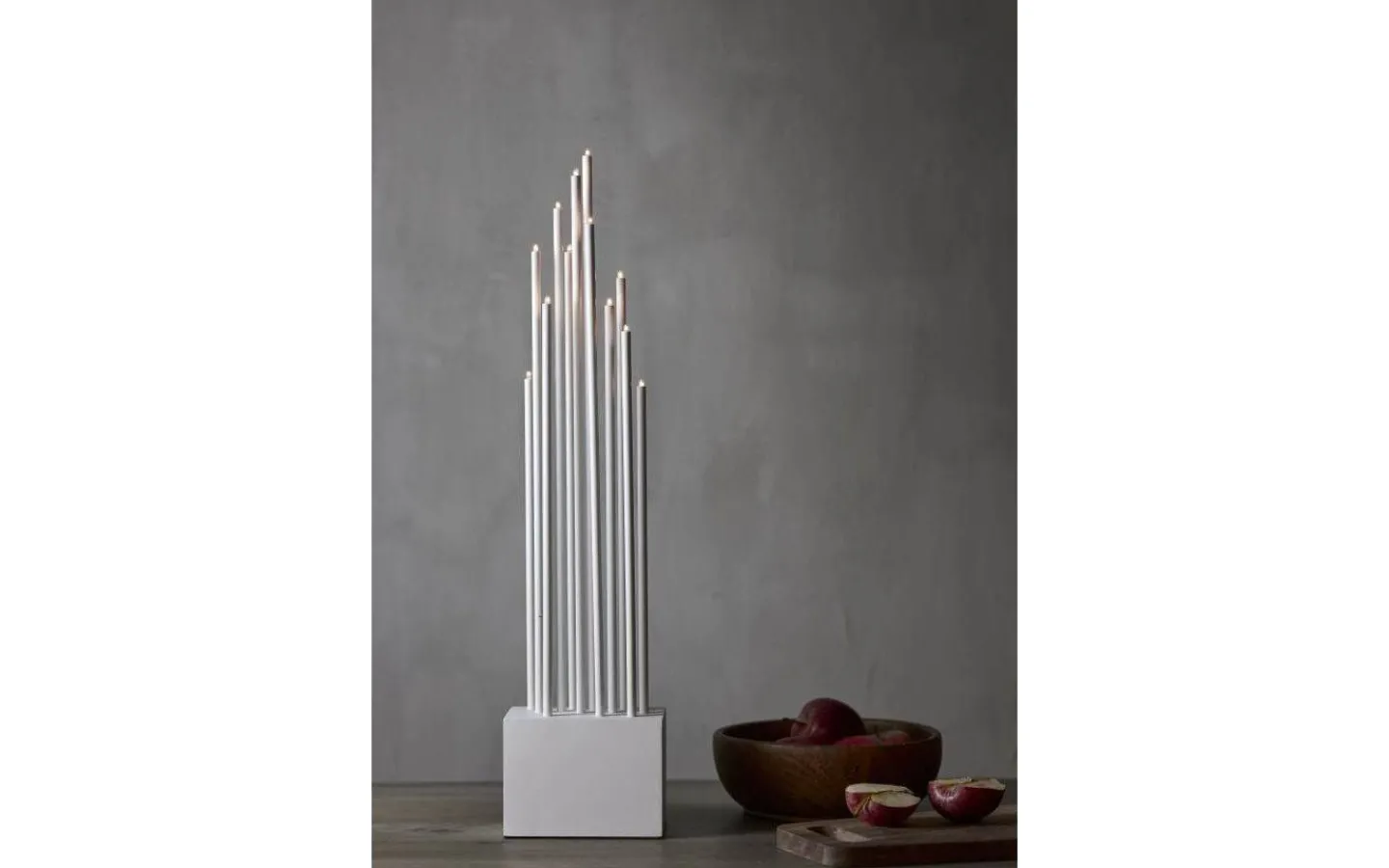 Star Trading Buzz Adventsljusstake 65,5cm Vit* Visa Alla Adventsljusstakar|Adventsljusstakar 61-120 Cm