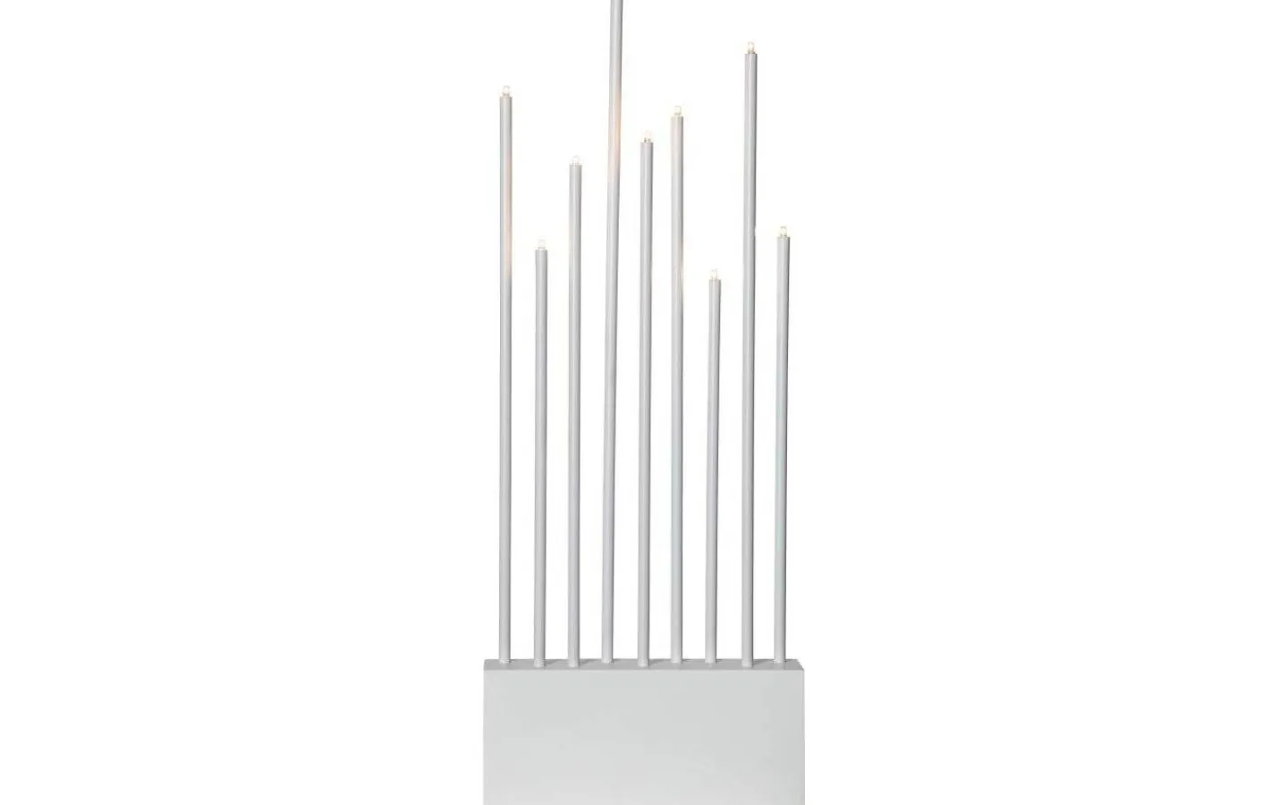 Star Trading Buzz Adventssljusstake 60cm Vit* Visa Alla Adventsljusstakar|Adventsljusstakar 31-60 Cm