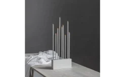 Star Trading Buzz Adventssljusstake 60cm Vit* Visa Alla Adventsljusstakar|Adventsljusstakar 31-60 Cm