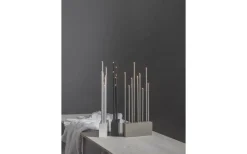 Star Trading Buzz Adventssljusstake 60cm Vit* Visa Alla Adventsljusstakar|Adventsljusstakar 31-60 Cm