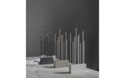 Star Trading Buzz Adventssljusstake 60cm Vit* Visa Alla Adventsljusstakar|Adventsljusstakar 31-60 Cm