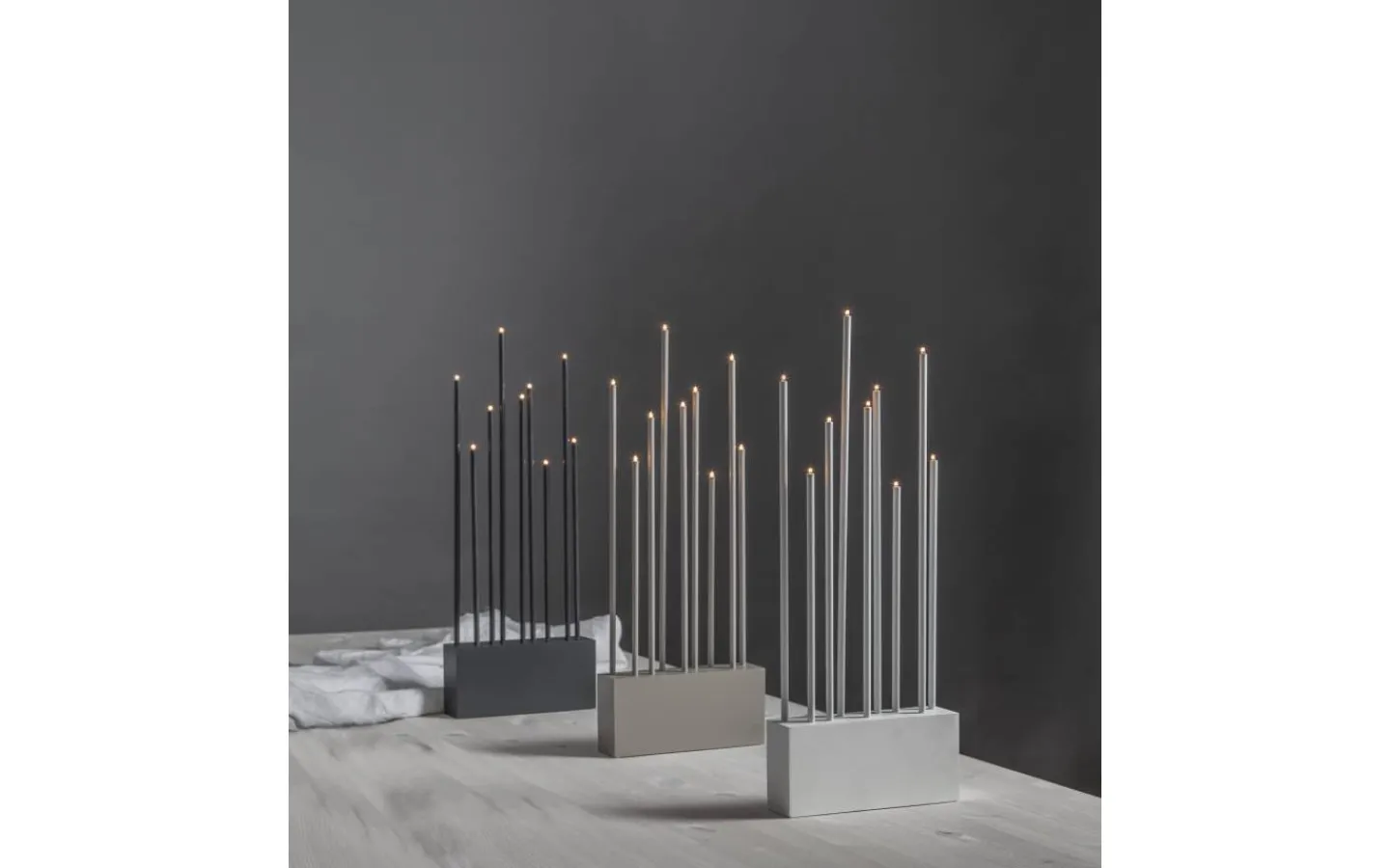 Star Trading Buzz Adventssljusstake 60cm Vit* Visa Alla Adventsljusstakar|Adventsljusstakar 31-60 Cm