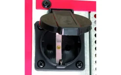 Värme- & Takfläktar,Eltempr<Malmbergs Byggfläkt, 2kW, 230V, Röd, IP44