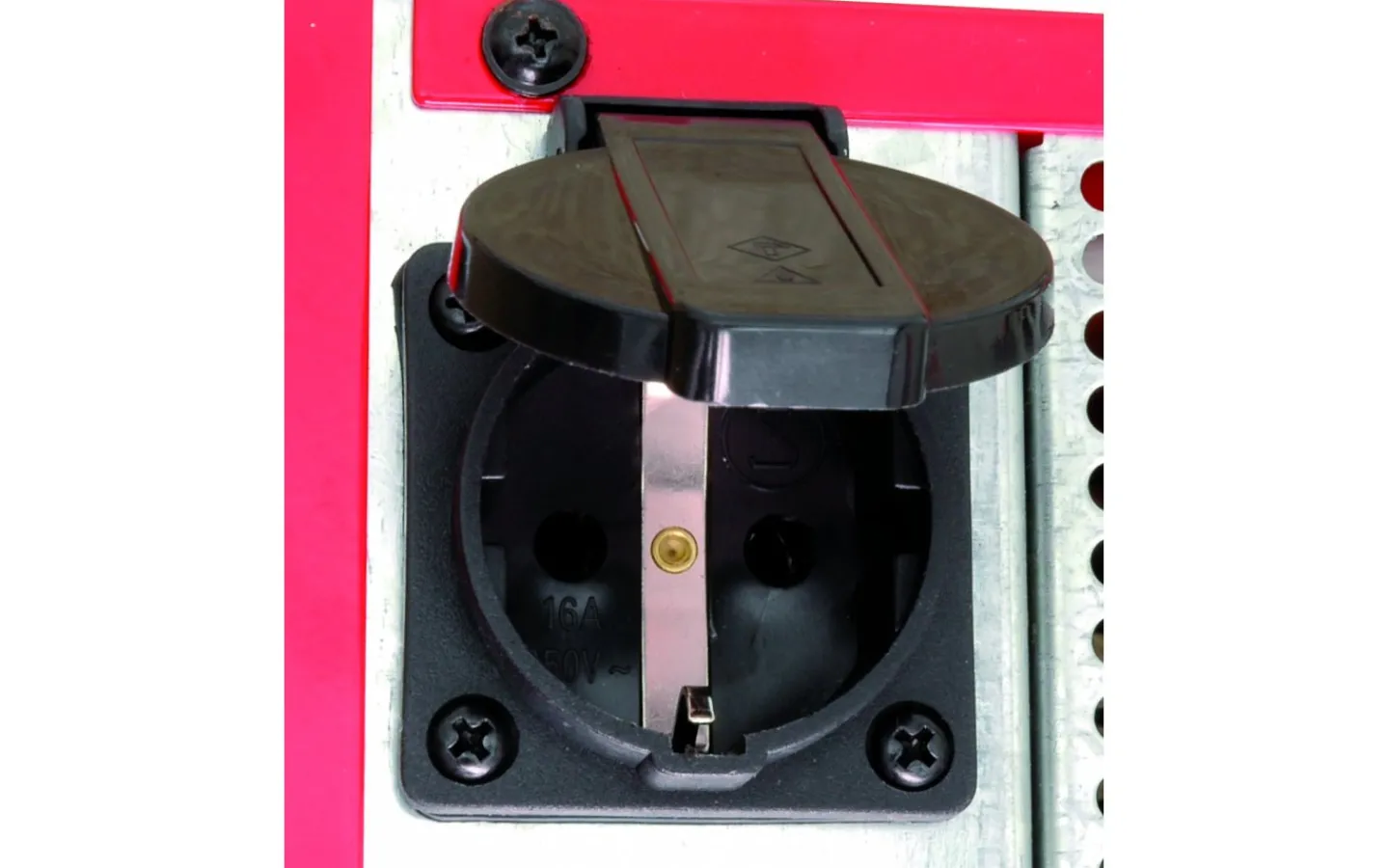 Värme- & Takfläktar,Eltempr<Malmbergs Byggfläkt, 2kW, 230V, Röd, IP44