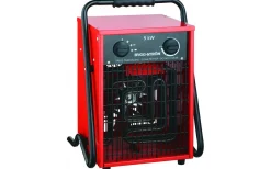 Malmbergs Byggfläkt, Stativ, 5kW, 400V, Röd, IP44* Värme- & Takfläktar,Eltempr