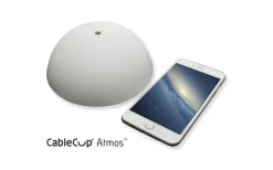 CableCup Atmos Takkopp med Dimmer Vit 16cm* Takkoppar & Byglar|Casambi