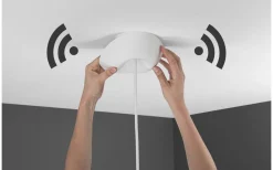 CableCup Atmos Takkopp med Dimmer Vit 16cm* Takkoppar & Byglar|Casambi