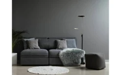 Aneta Cadiz Golvlampa 186cm LED 28W+5W 3000K Svart/Mässing* Uplight|Golvläslampor