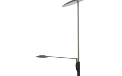 Aneta Cadiz Golvlampa 186cm LED 28W+5W 3000K Svart/Mässing* Uplight|Golvläslampor