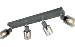 Cadiz Spotlight 4-delad E14 antracit/förkromad