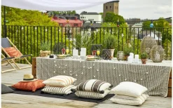 Calabria Solcellslampa 28cm Svart