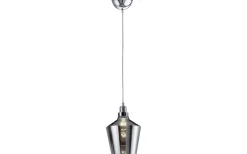 Fönsterlampor<Trio Lighting Calas Fönsterlampa 20cm rökfärgad